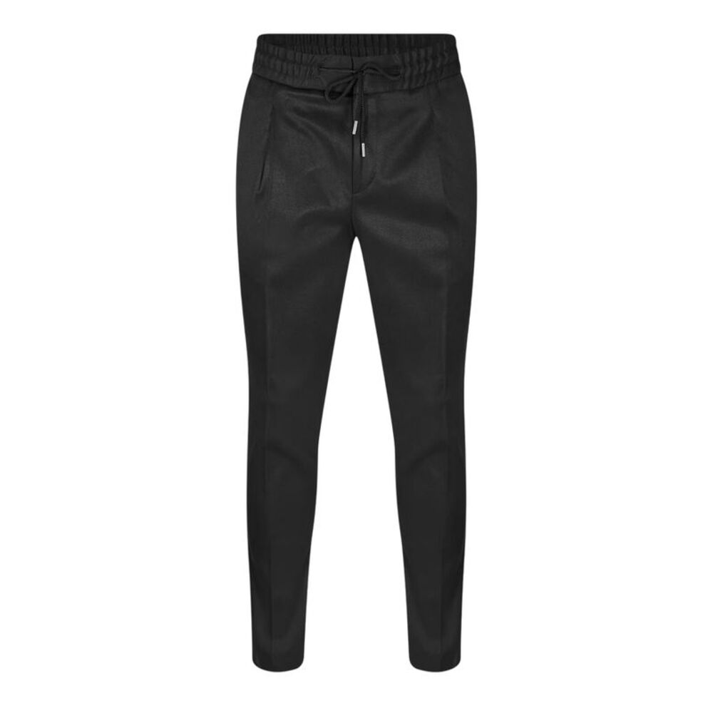 Hugo Mens Jogger Straight Leg Pants / Black